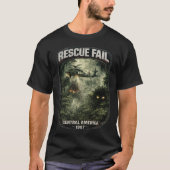 Retter Versagen Männer dunkles T-Shirt (Vorderseite)