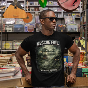 Retter Versagen Männer dunkles T-Shirt