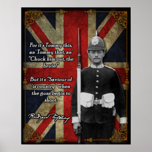 "Retter von ` ist Land-" Plakat