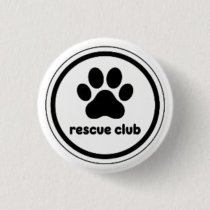 Retterclub – Vereint durch Pfoten Button