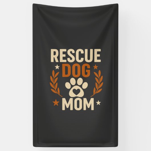 Retterhund-Mama Banner (Vertikal)