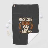 Retterhund-Mama Golfhandtuch (Insitu)
