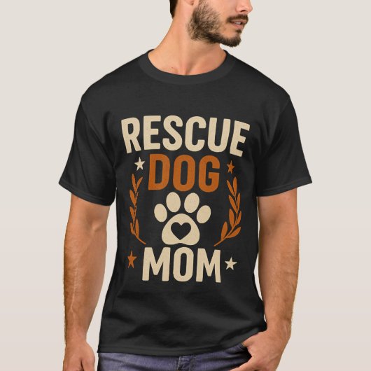 Retterhund-Mama T-Shirt (Vorderseite)