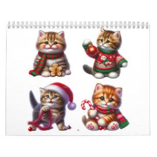 Retterkatzen feiern Weihnachten das ganze Jahr 202 Kalender