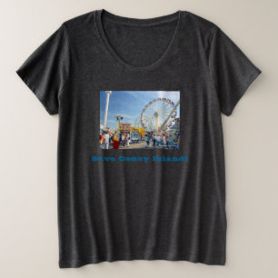 Rettet Coney Island! Damen-Plus Size T-Shirt