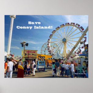 Rettet Coney Island! Poster