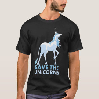 Rettet das Geschenk der Einhornfreunde T-Shirt