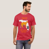 Rettet den Florida-Panther T-Shirt (Vorne ganz)