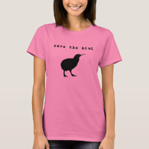 Rettet den Kiwi Damen Langarmshirt T-Shirt