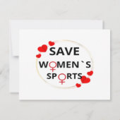 Rettet den Klassiker des Frauensports (Rückseite)
