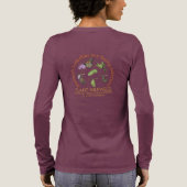 Rettet den Monarchfalter Tri-Blend Shirt (Rückseite)