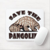 Rettet-den-Pangolin Mousepad (Mit Mouse)