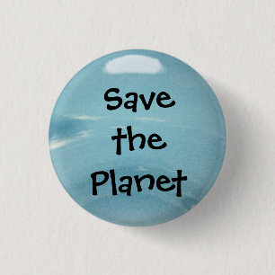 Rettet den Planeten Button