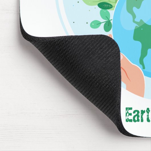Rettet den Planeten! Eine Liebe Mousepad (Ecke)