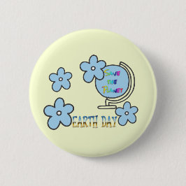 Rettet den Planeten-Erde-Globus Button