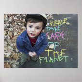 Rettet den Planeten Poster (Vorne)