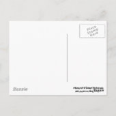 Rettet den Planeten Postkarte (Rückseite)