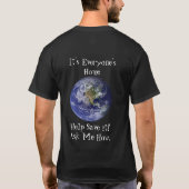 Rettet den Planeten-T - Shirt (Rückseite)