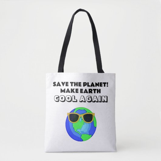 Rettet den Planeten Tasche (Vorderseite)