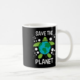 Rettet den Planeten - Umweltschutz Erde D Kaffeetasse