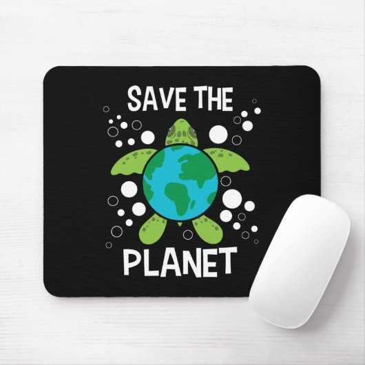 Rettet den Planeten - Umweltschutz Erde D Mousepad (Mit Mouse)