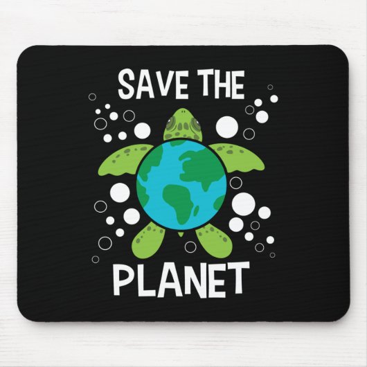 Rettet den Planeten - Umweltschutz Erde D Mousepad (Vorne)