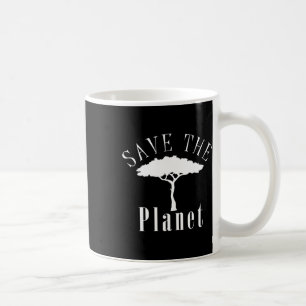Rettet den Planeten-Umweltschutz-Tag Kaffeetasse