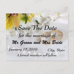 Rettet den Tag Postkarte