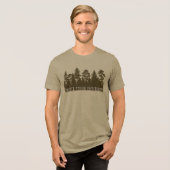 Rettet-den-Wald-T-Shirt Tri-Blend Shirt (Vorderseite voll)