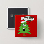 Rettet die Bäume Button (Vorne & Hinten)