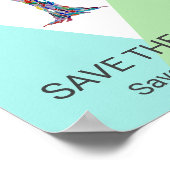 Rettet die Bäume Poster (Ecke)