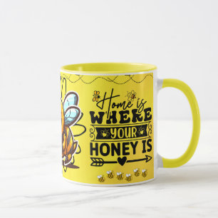 Rettet die Bienen Inspirierendes Bienen Honigliebh Tasse