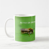 Rettet die Bienen Kaffeetasse (Links)