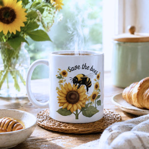 Rettet die Bienen Kaffeetasse