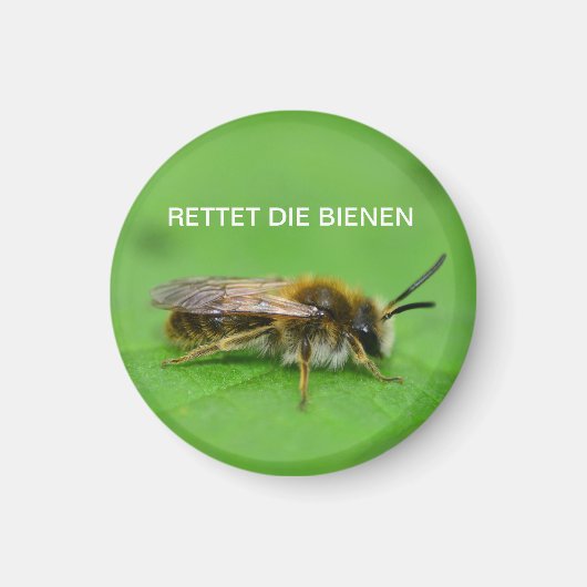 Rettet die Bienen Magnet (Vorne)