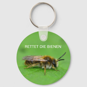 Rettet die Bienen Schlüsselanhänger