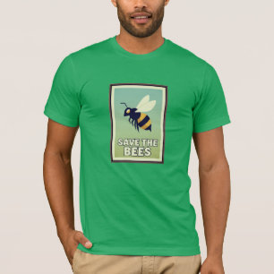 Rettet die Bienen – Schützt unsere Bestäuber Konze T-Shirt