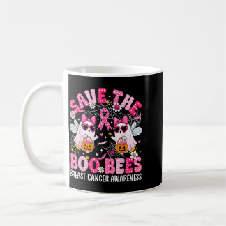 Rettet die Boo Ghost Bees Brustkrebsaufklärung Kaffeetasse