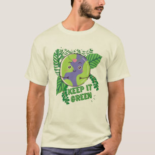 Rettet die Erde, erhaltet sie grün, Tag der Erde T-Shirt