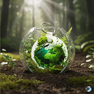 Rettet die Erde, Rettet die Natur-Thema Schlüsselanhänger