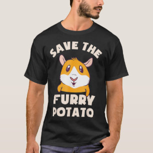 Rettet die flauschigen Meerschweinchen-Geschenke T-Shirt