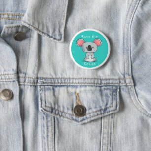 Rettet die Koalas Button