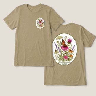 Rettet die Monarchfalter Tri-Blend Shirt