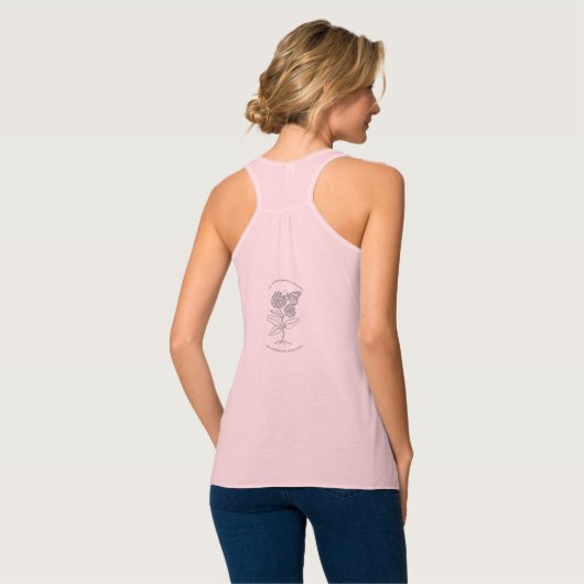 Rettet die Population des Monarchfalters Tank Top (Rückseite Vollansicht)