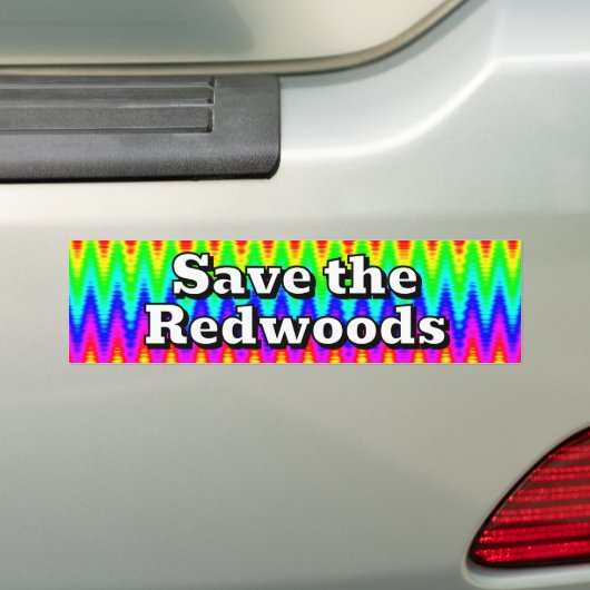 Rettet die Redwoods Autoaufkleber (Auf Auto)