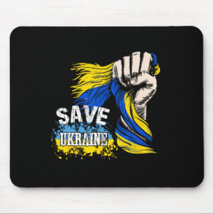 Rettet die Ukraine Wir stehen hinter der Ukraine U Mousepad