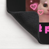 Rettet die Umwelt, esst Plastik-Katz-Meme Mousepad (Ecke)