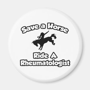 Rettet ein Pferd, reist ein Rheumatologe Magnet