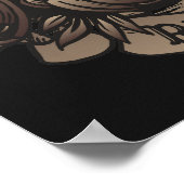 Rettet ein Pferd... Reiten Sie einen Cowboy! Poster (Ecke)