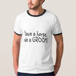 Rettet einen Pferdereiten T-Shirt